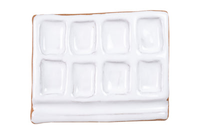 8-Well Ceramic Paint Palette