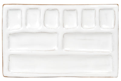 9-Well Ceramic Paint Palette