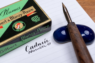 Gilbert & Blanzy-Poure #81 Caducée Nib (Vintage)