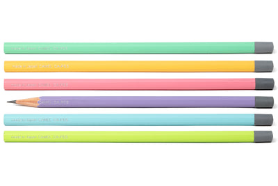 Camel CA-PE5 Pencils, Set of 6, Assorted Colors