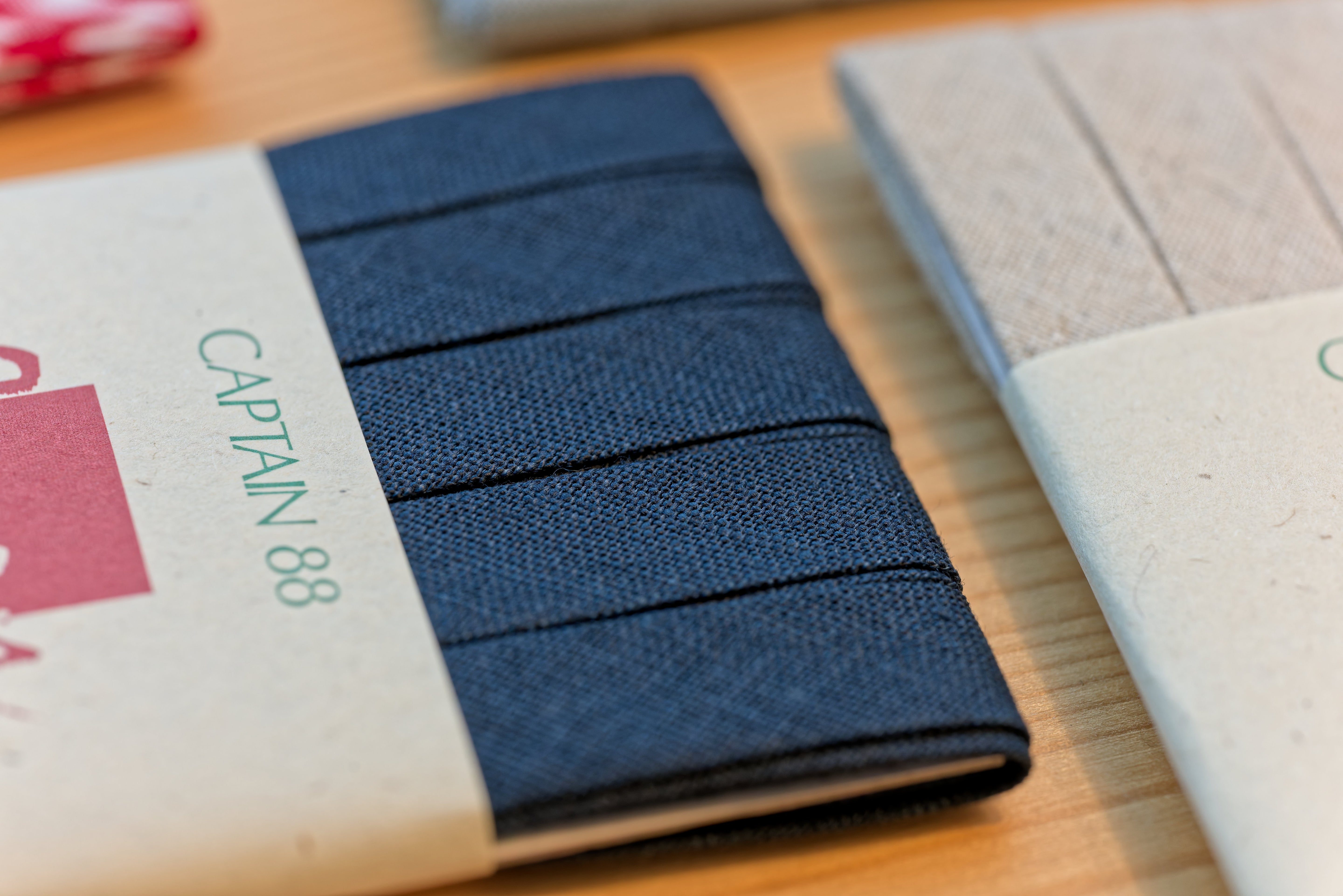 Linen-Blend Bias Tape, Soft Blue