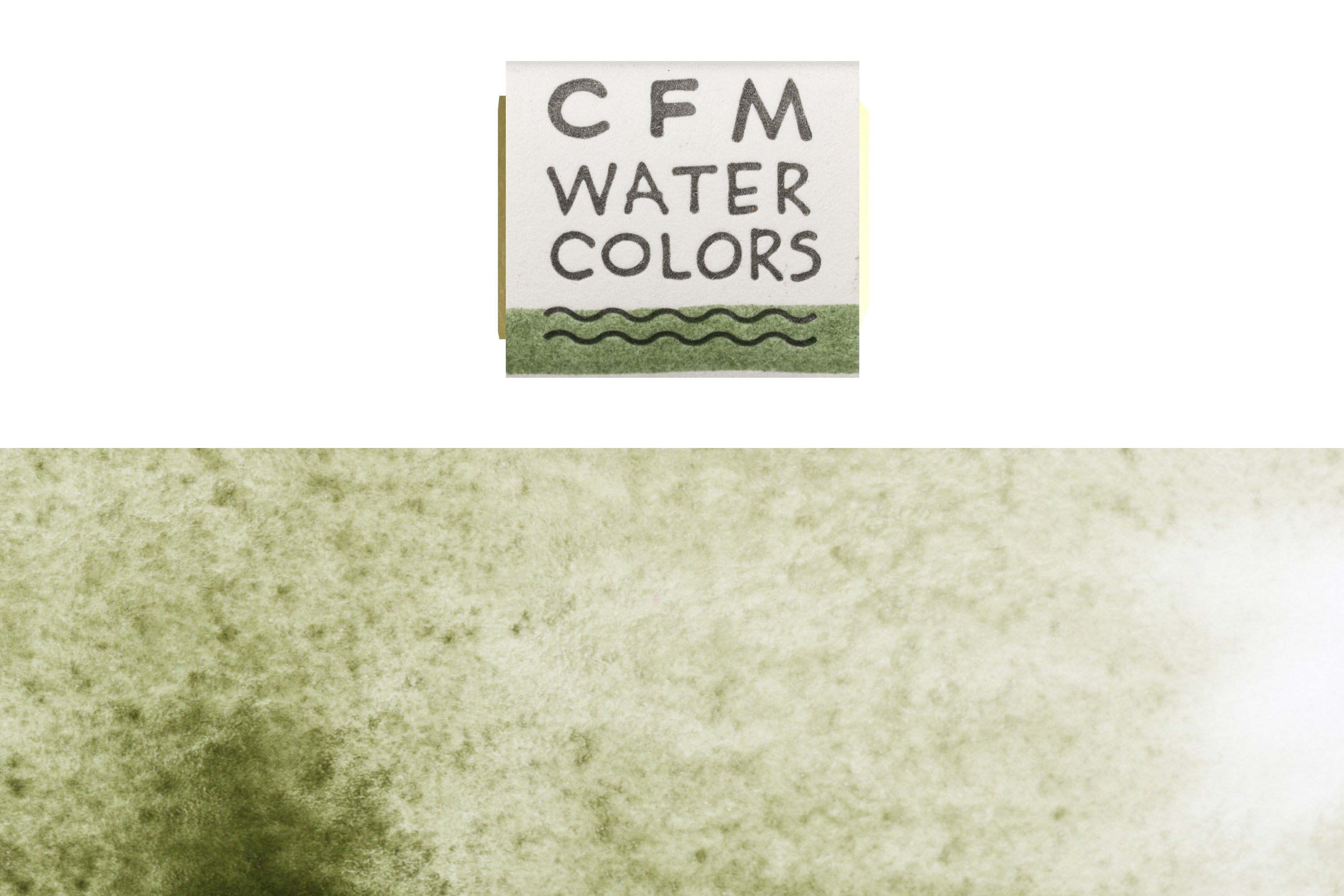 CfM Watercolor Half Pan, Vagone Green