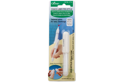 Chalk Liner with Rotating Precision Tip, White