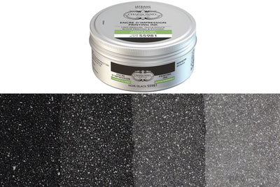 Water-Washable Oil-Based Printmaking Ink, Black 55981