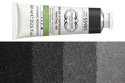 Water-Washable Oil-Based Printmaking Ink, Black 55985