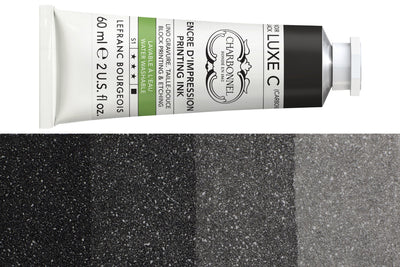 Water-Washable Oil-Based Printmaking Ink, Black Luxe C