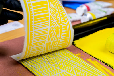 Water-Washable Oil-Based Printmaking Ink, Bistre