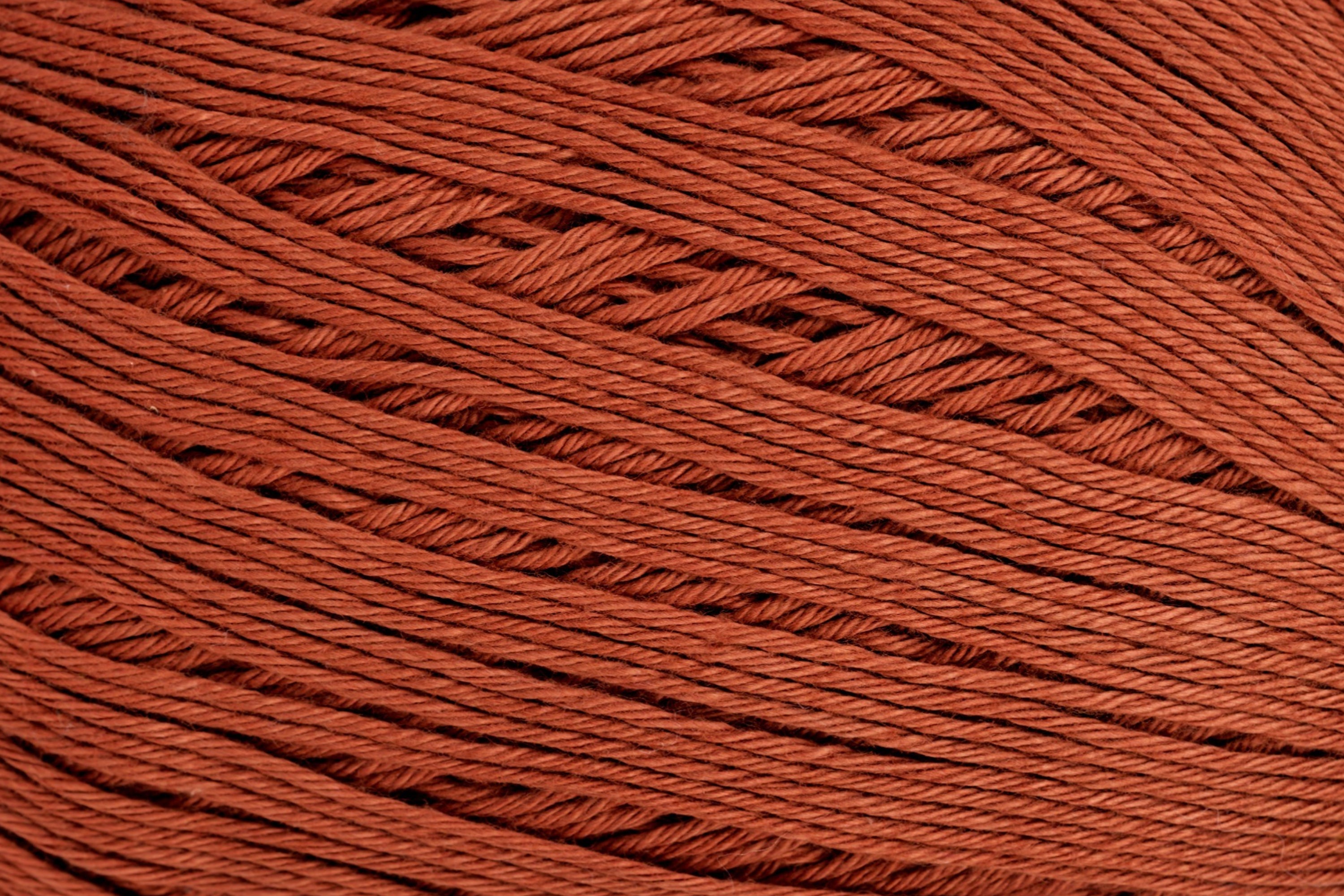 Charme Sport Cotton Yarn, #7504 Mahogany