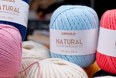 Natural Cotton Maxcolor 4/4 Yarn, #1449 Gold