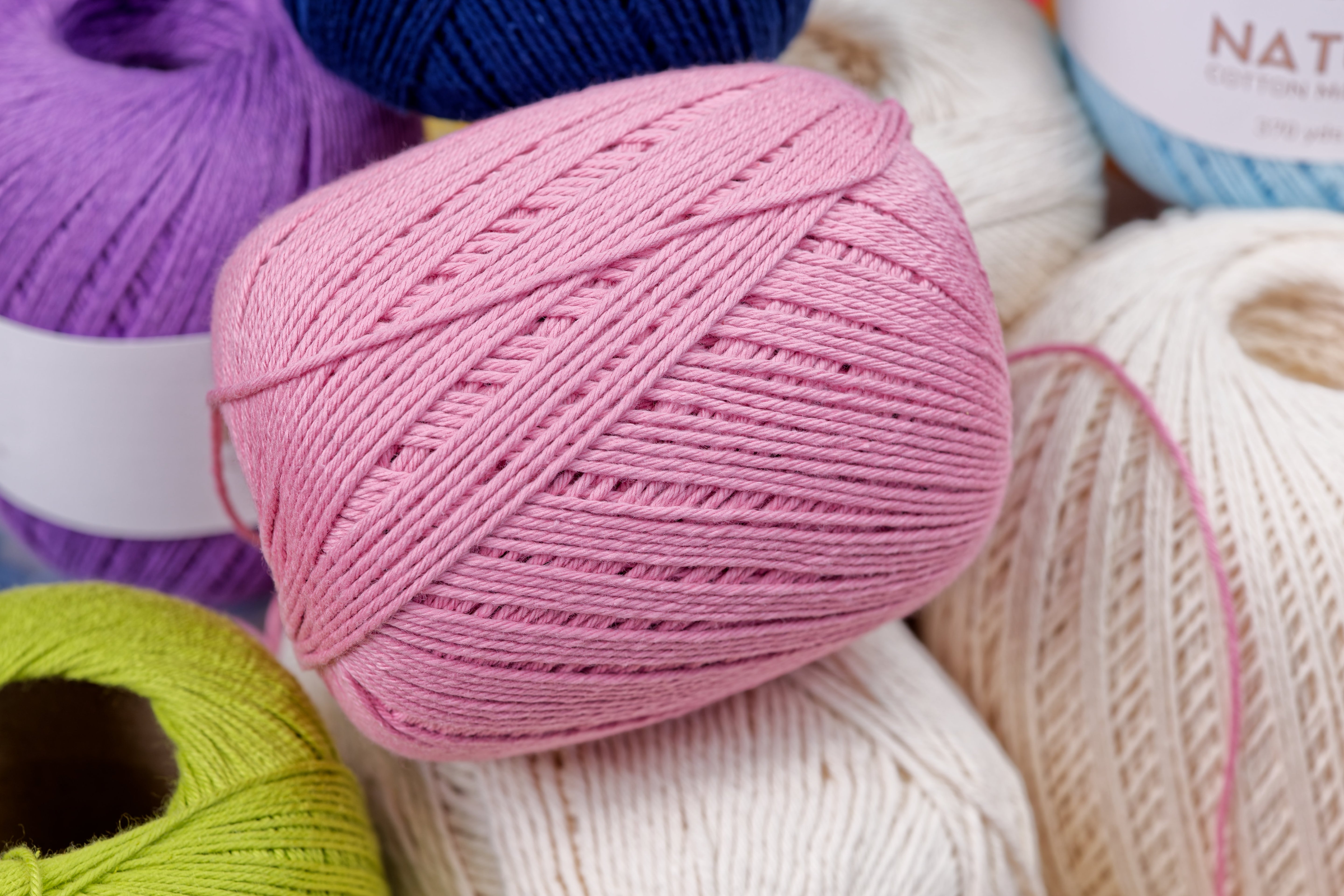 Circulo Natural Cotton 4/6 Yarn, Undyed