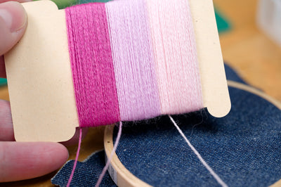 Clover Darning Yarn, 24-Color Box #1