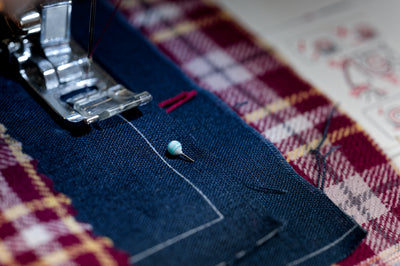 Yarn-Dyed Cotton Flannel, Red/Yellow Tartan