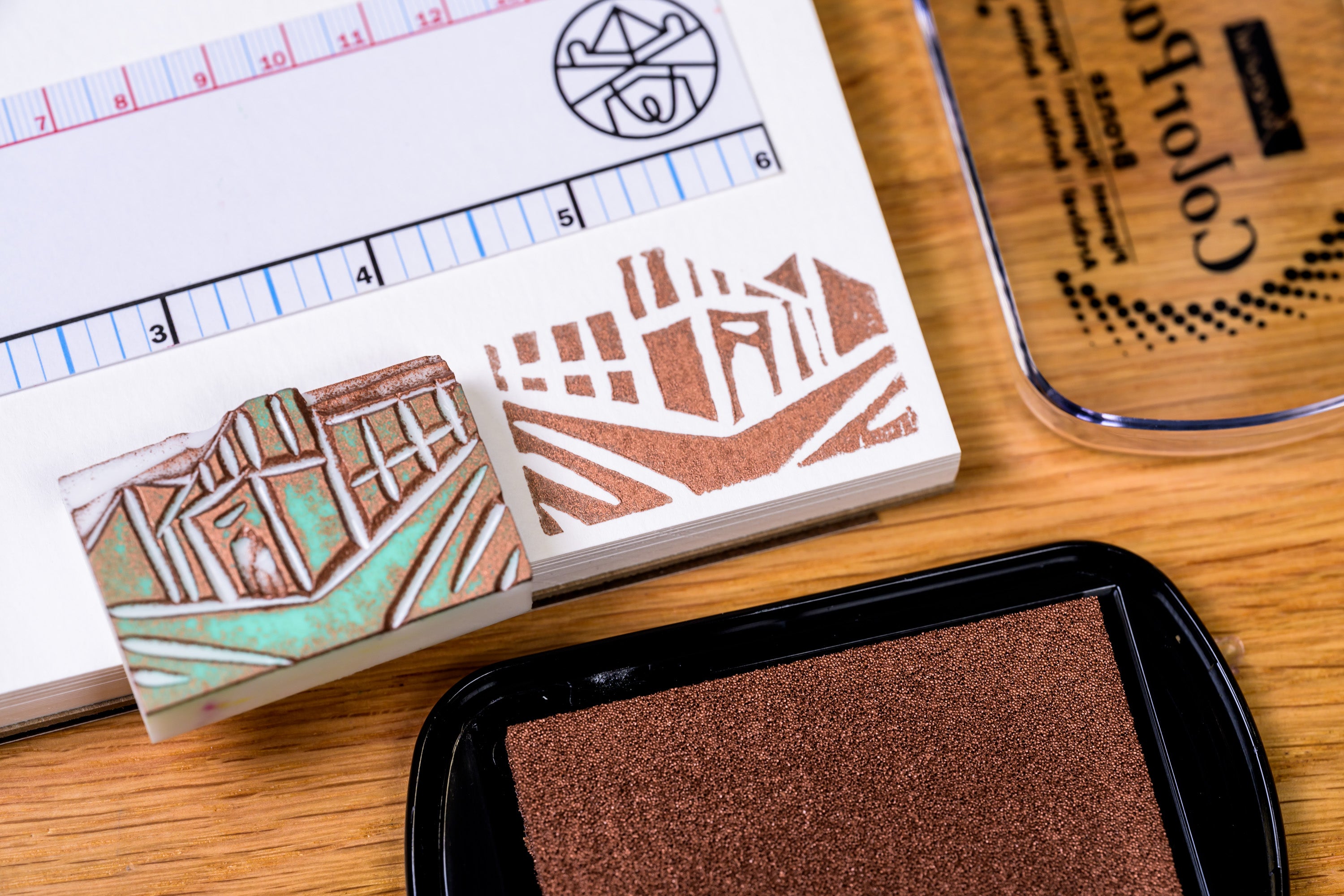 ColorPad Archival Pigment Ink Pad, Bronze