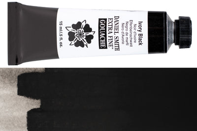 Extra Fine Gouache, Ivory Black