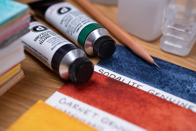 Daniel Smith Extra Fine Watercolor, 15 mL, Burgundy Red Ochre