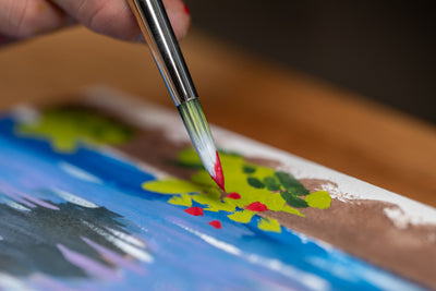 Extra Fine Gouache, Iridescent Electric Blue