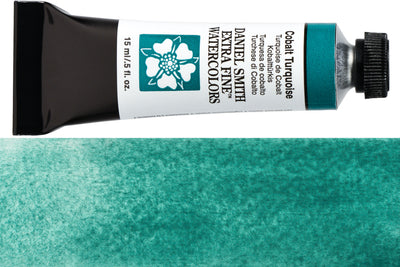 Daniel Smith Extra Fine Watercolor, 15 mL, Cobalt Turquoise