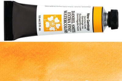 Daniel Smith Extra Fine Watercolor, 15 mL, New Gamboge