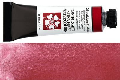Daniel Smith Extra Fine Watercolor, 15 mL, Quinacridone Fuchsia
