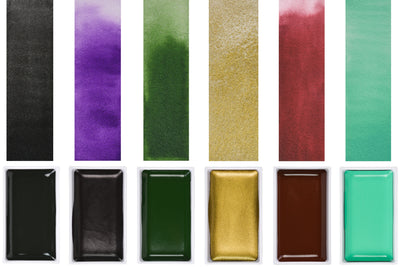 Gansai Tambi Watercolors, "Enchanted Forest" Bundle
