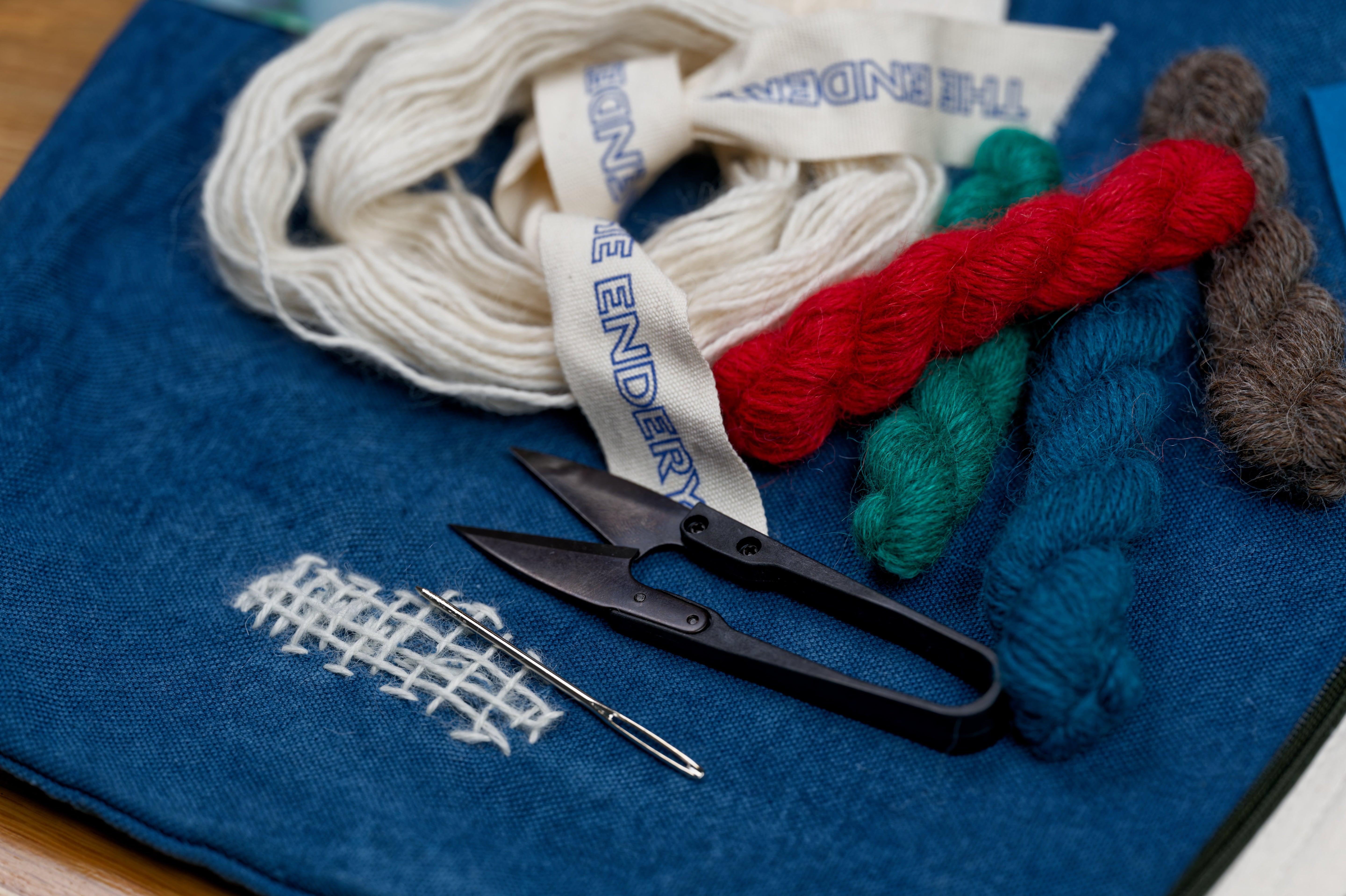 Visible Mending Starter Kit, Chunky Knits