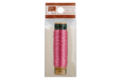 Silk Art Thread, #006 Pink
