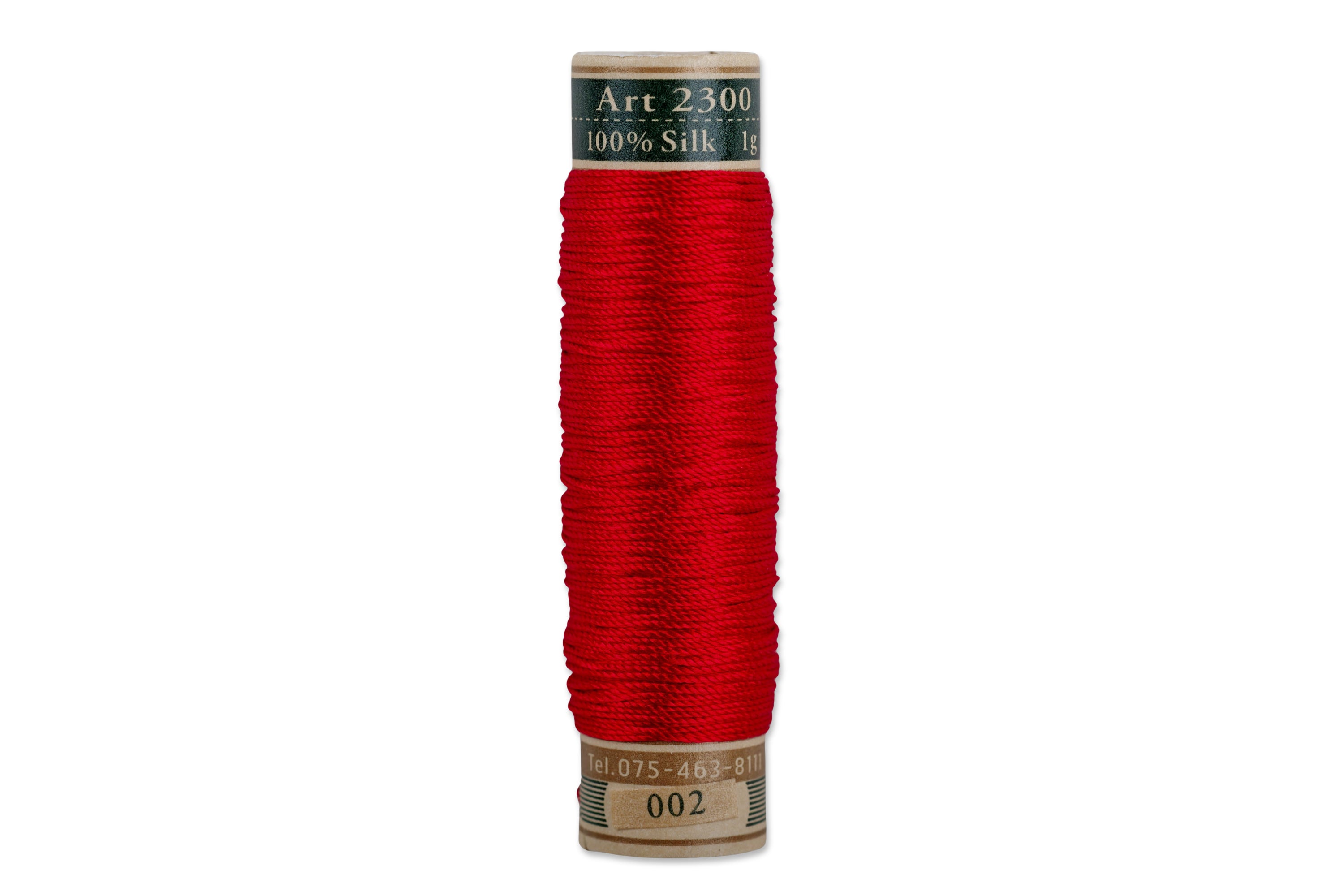 Silk Art Thread, #002 Red