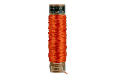 Silk Art Thread, #004 Orange