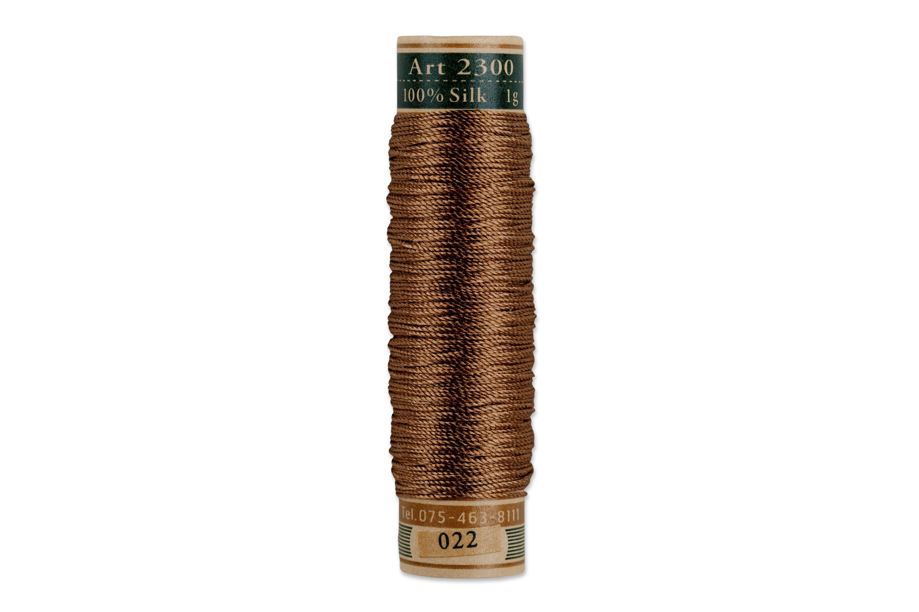 Silk Art Thread, #022 Light Brown