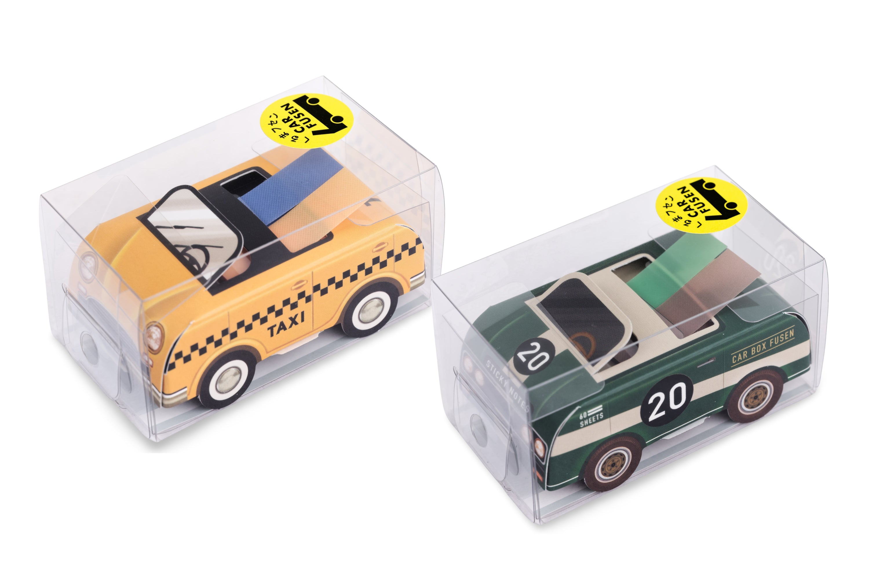 Sticky Tab Dispenser, Yellow Taxi