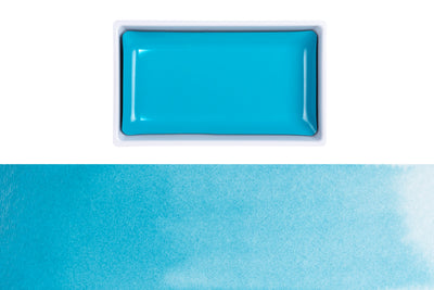 Gansai Tambi Watercolors, #602 Cobalt Turquoise Light