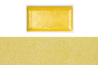 Gansai Tambi Watercolors, #740 Pearl Lemon Yellow
