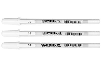 Gelly Roll Pen, White