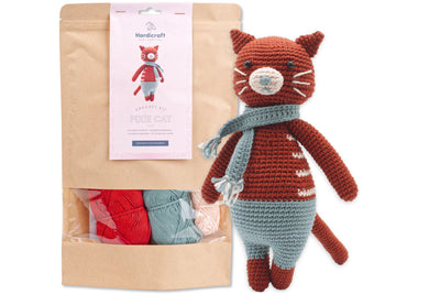 Pixie Cat Amigurumi Kit (Crochet)