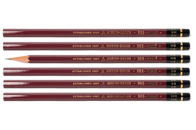 Hi-Uni Pencil, Drawing Set of 6