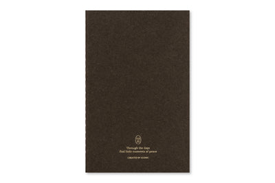 Pocket Notebook, Haze Brown