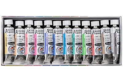 Akademie Aquarell, Icy Colors Set of 12