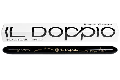 IL DOPPIO Travel Brush #2 (Dagger/Flat)