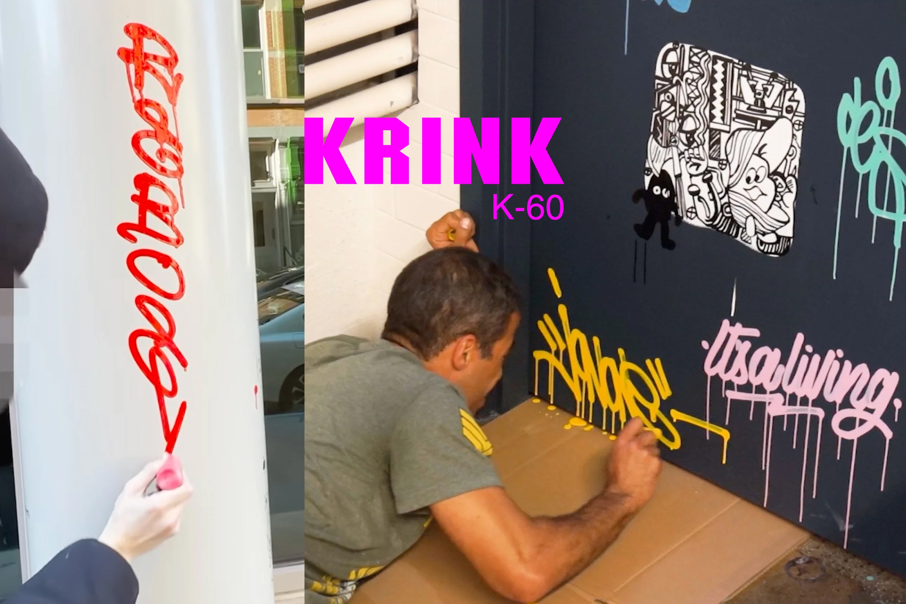 Krink K-60 Paint Marker, Orange