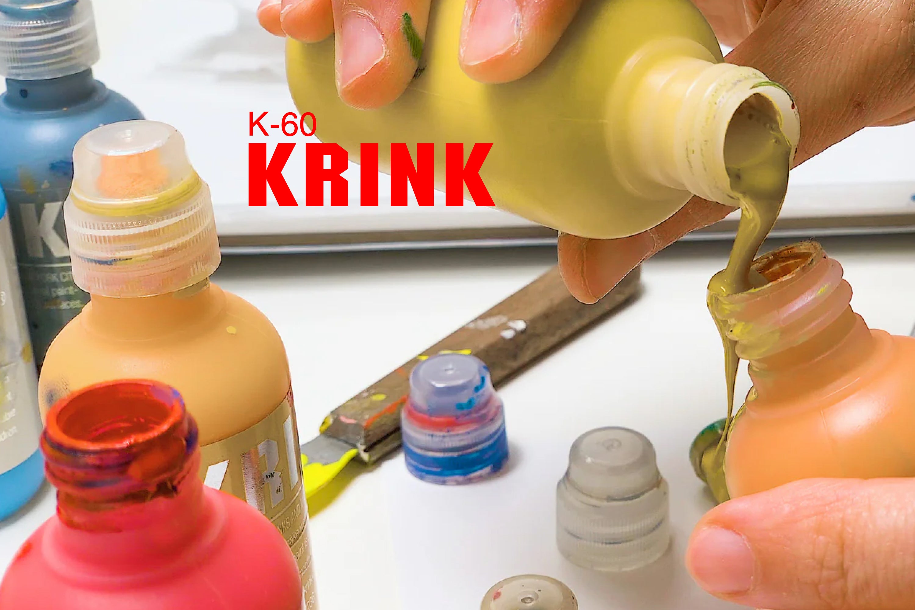 Krink K-60 Paint Marker, Orange