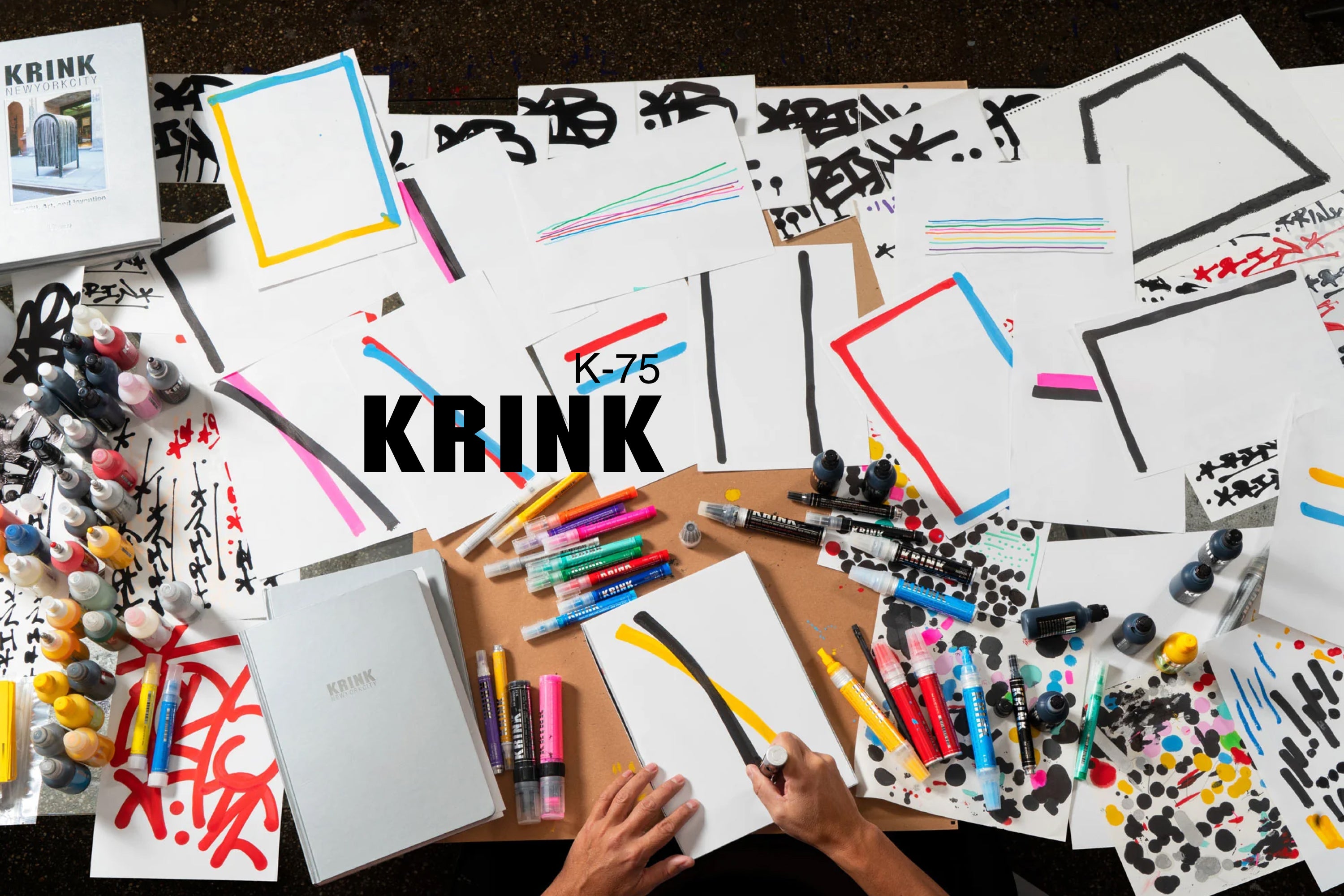 Krink K-75 Paint Marker, Black