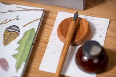Sakura Wood Pen Rest
