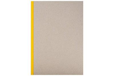 K&P Pasteboard Sketchbook, A4, Yellow Spine