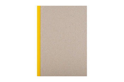 K&P Pasteboard Sketchbook, A5 Portrait, Yellow Spine