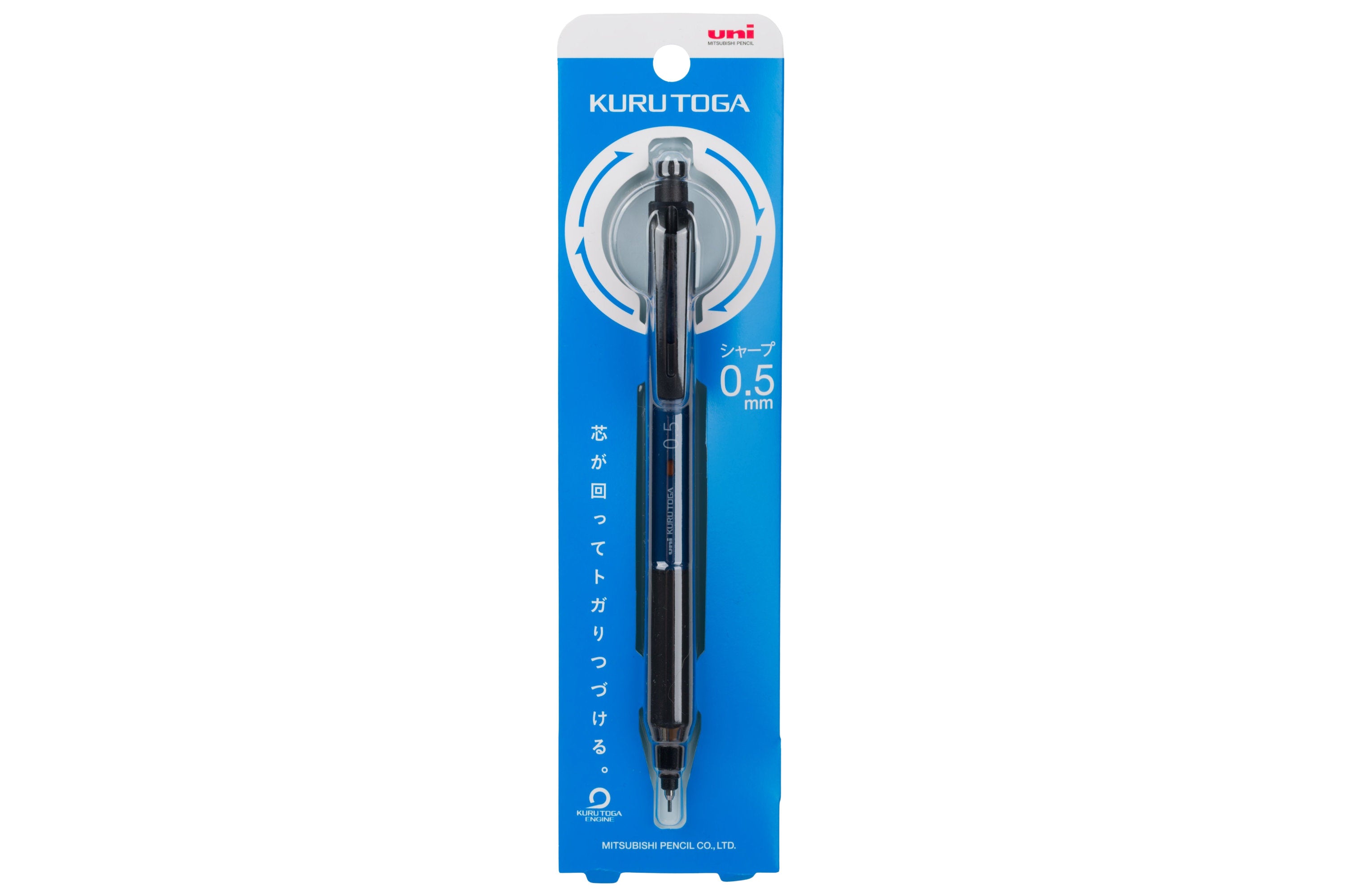 Kuru Toga KS Mechanical Pencil, 0.5 mm, Deep Blue