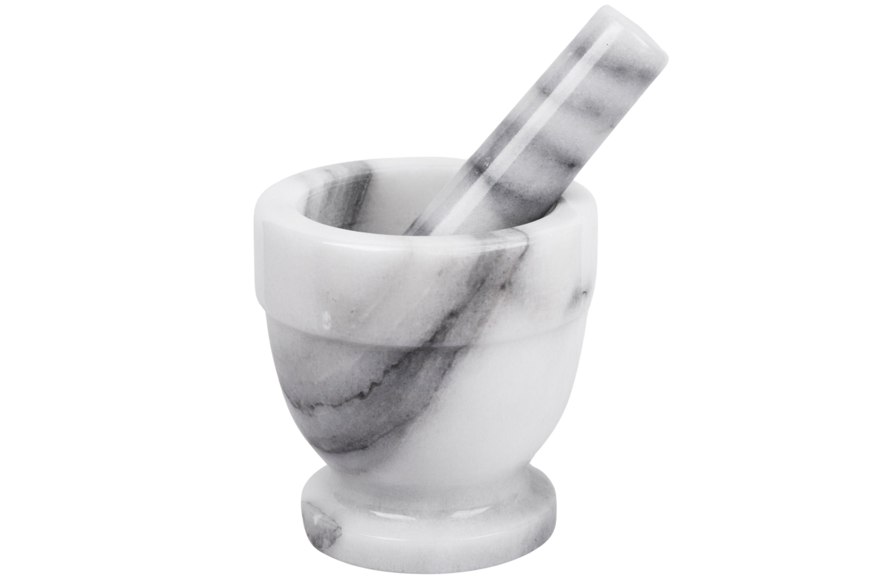 Carrara Marble Mortar & Pestle Set