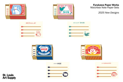 Matchbox Note Paper Set, Soda Cat
