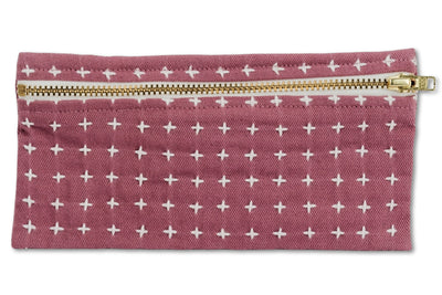 Cross-Stitch Pencil Pouch