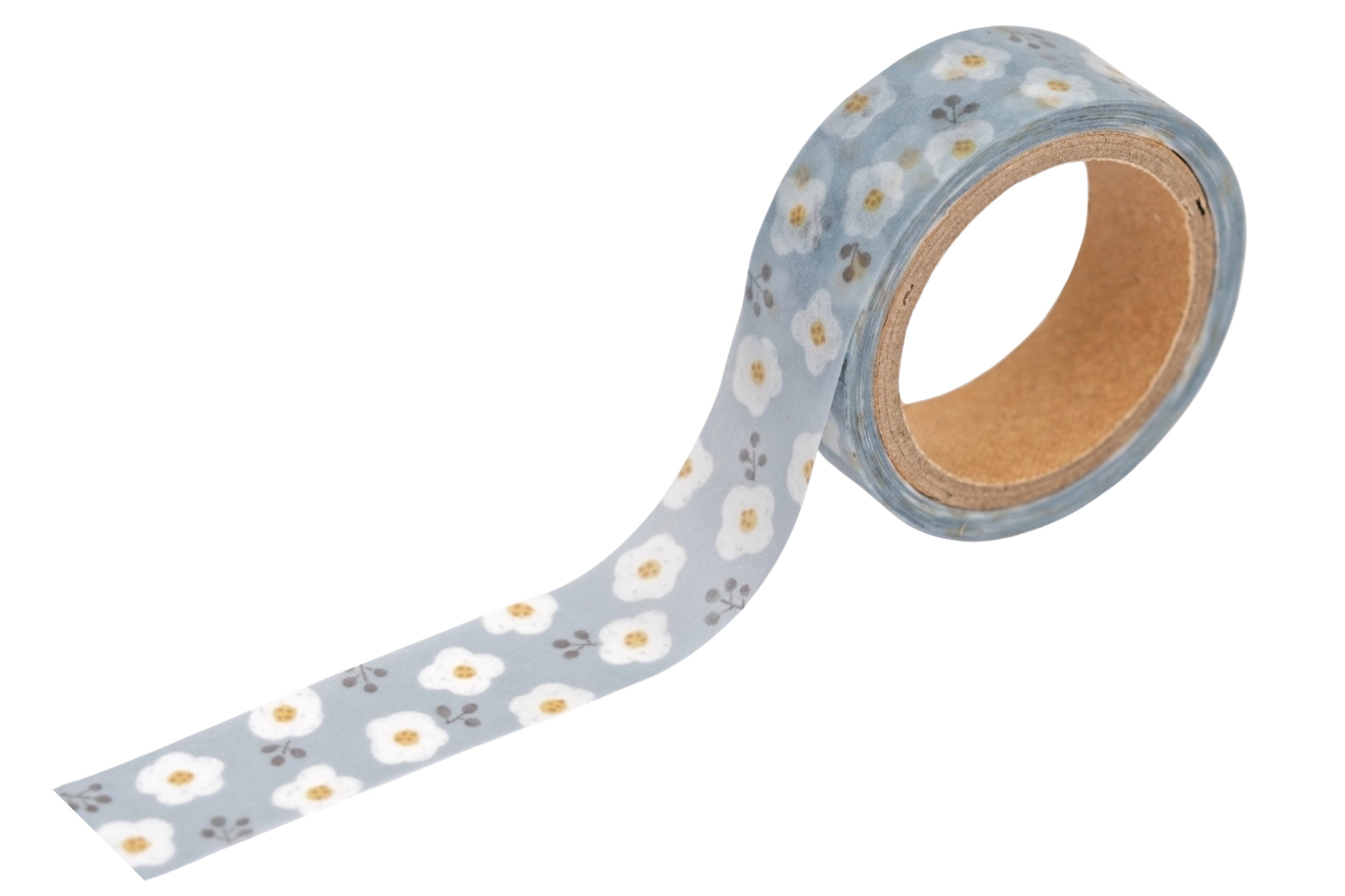 White Flower Washi Tape