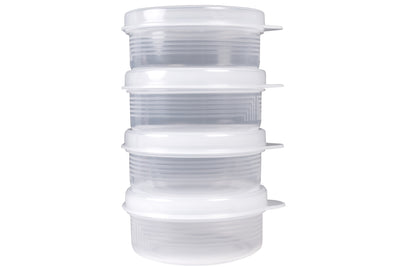 70 mL Stackable Containers, Pack of 4